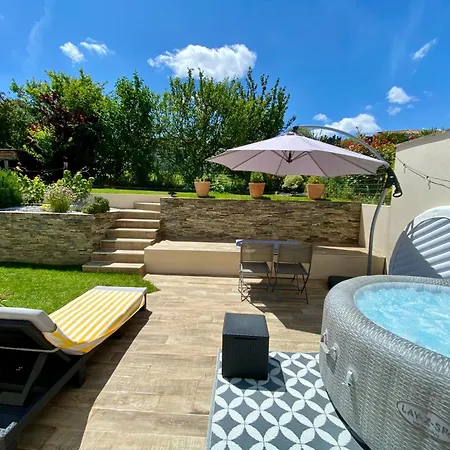 Maison Chic Avec Jacuzzi & Jardin Paisible Chauray Exterior photo